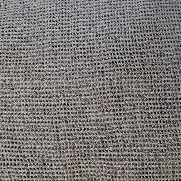 Ralph Lauren Women Black Label Beige Sleeveless Linen/Silk Blend Loose Knit M - Picture 11 of 12